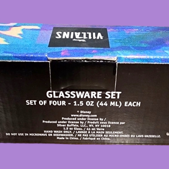 Disney Villains Queen Glassware Set 1 oz - Picture 9 of 13